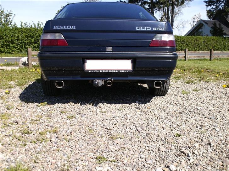Peugeot 605 sr 3.0v6 Solgt - Nu med one two pipe. billede 11