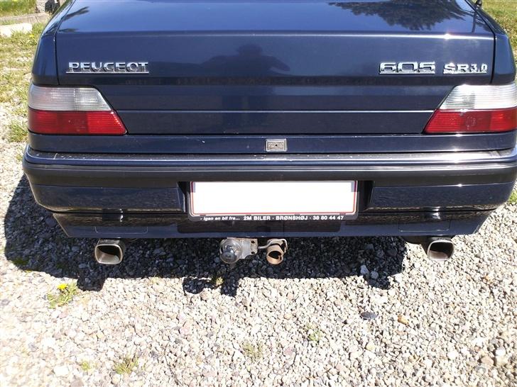 Peugeot 605 sr 3.0v6 Solgt - Nu med one two pipe. billede 12