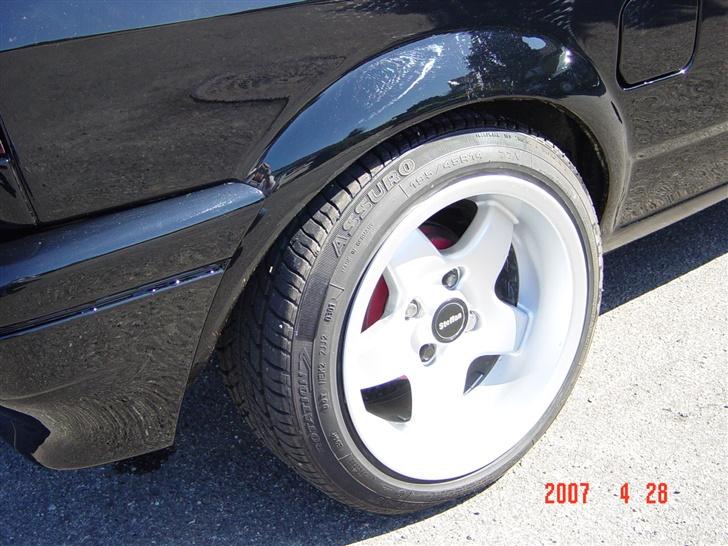 VW Polo G40 (Solgt) - 8*14 Steffan 5 stern fælge, og rullede skærme. billede 7