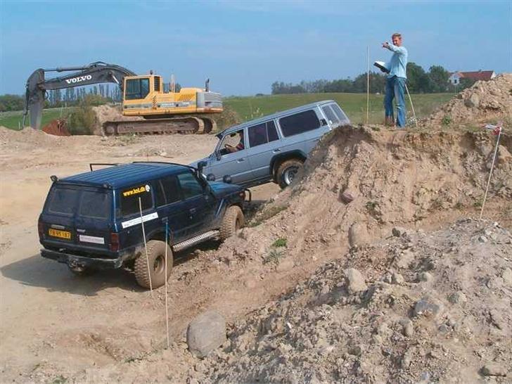 Toyota landcruiser hj 61 - Trial konkurrence..rigtigt sjovt.  billede 3