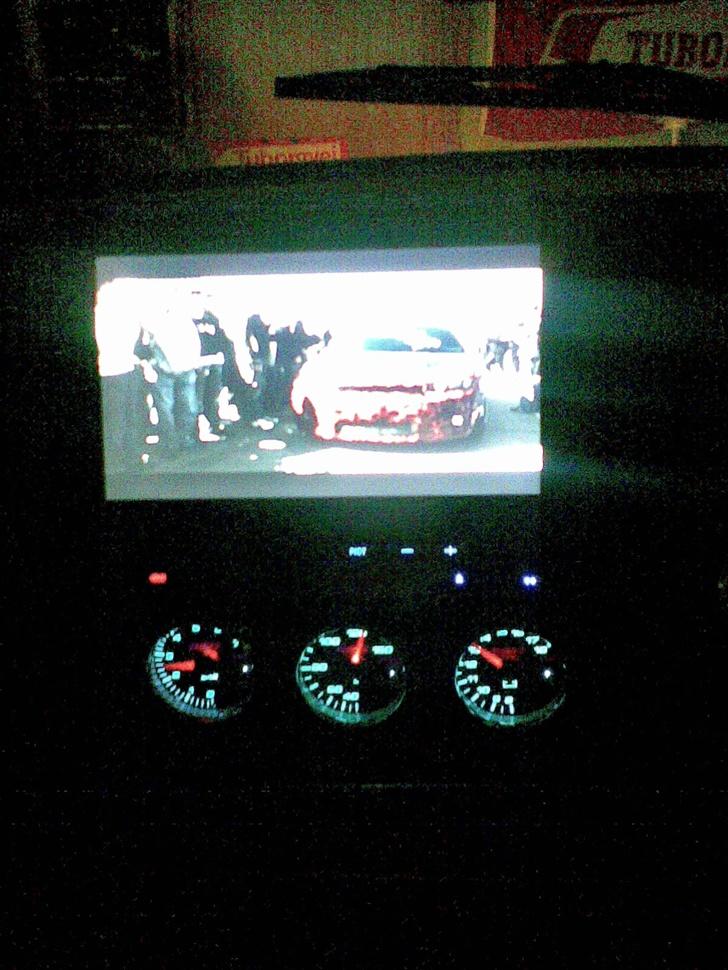 Austin-Morris Mini cooper 1275 Højrestyret - Så kom der en motoriseret skærm i billede 6