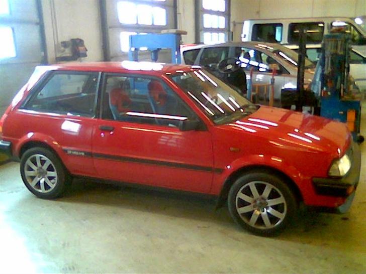 Toyota Starlet *DØD* - Taget på værkstedet billede 1