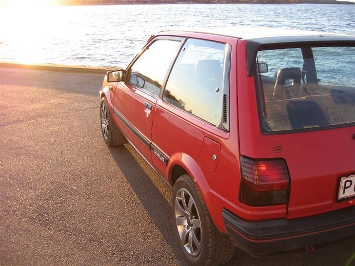 Toyota Starlet *DØD* - Bagfra billede 4