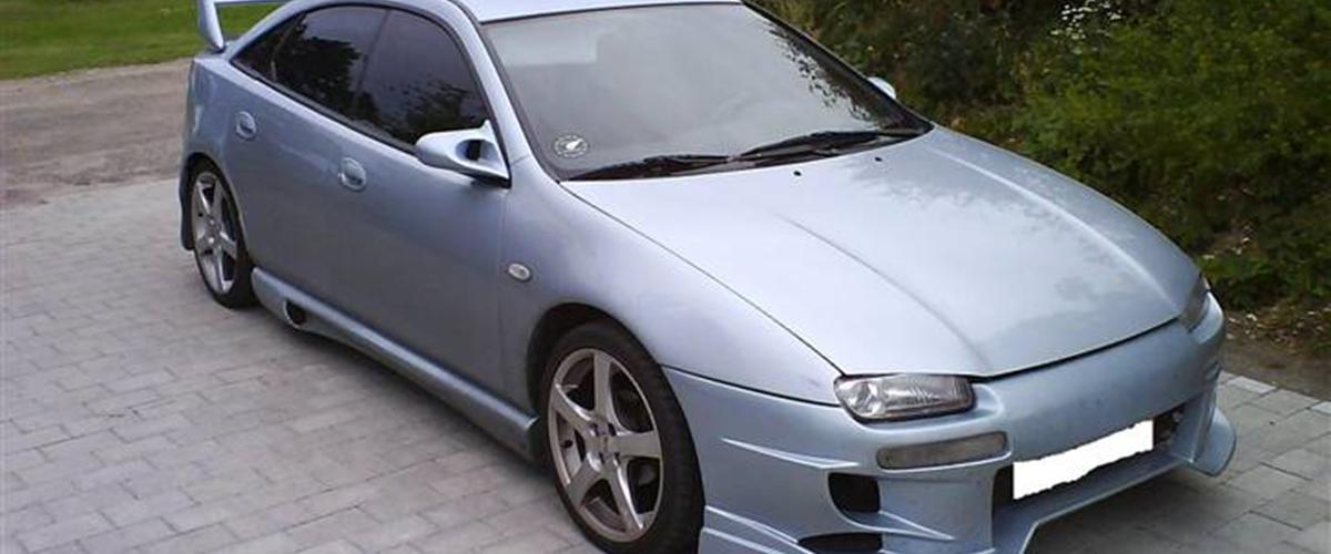 Mazda 323F BA SOLGT 1997 de næste ændringer på mazda'e...
