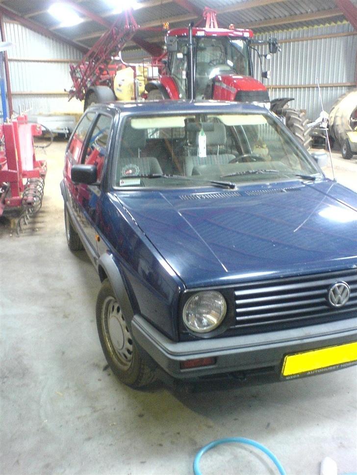 VW golf 2 TD Solgt - før jeg pillede ved den...  billede 1