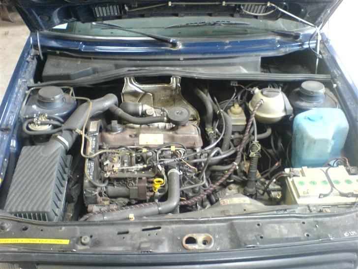VW golf 2 TD Solgt - fine fine motor billede 3