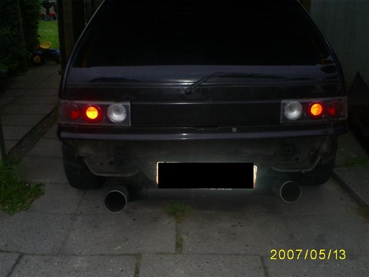 Honda Civic #Skralderkassen# - wroom wroom siger den lille bil (faktisk så meget at man får hovedpine af at køre motorvej)... 2x4" mohr bagpotte billede 5