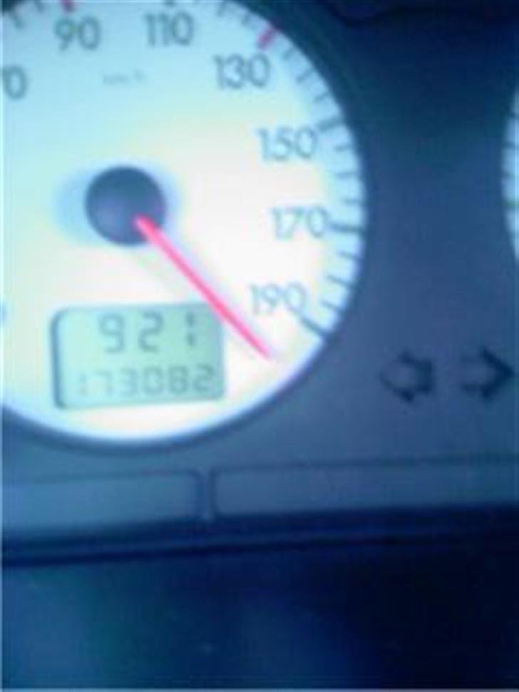 Citroën saxo vts solgt - en lille test tur på hjem vejen, kører et pænt stykke over de 190 billede 20