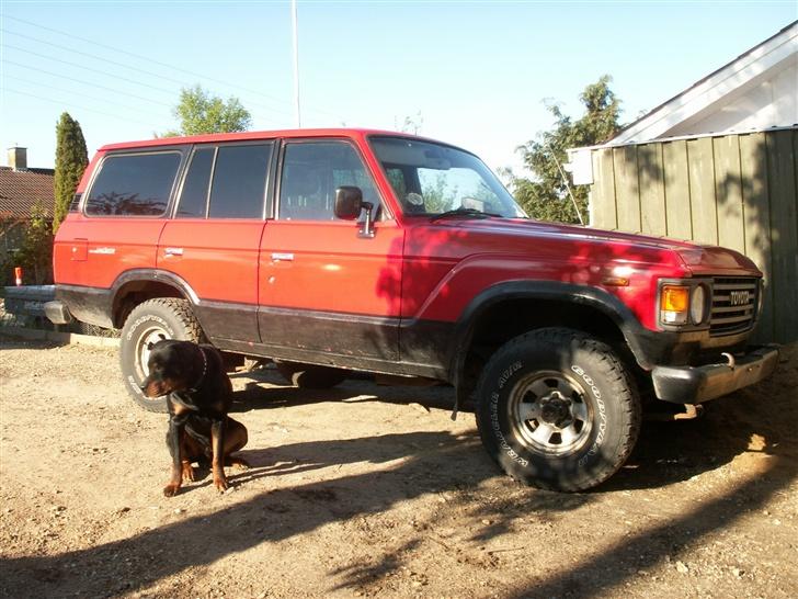 Toyota  HJ60 ½ Pickup ..solgt  - før med min hund  billede 2