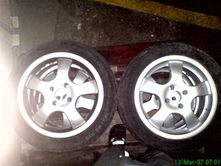 VW Golf 3 Solgt. - mine andre fælge.. er til maleren. billede 2