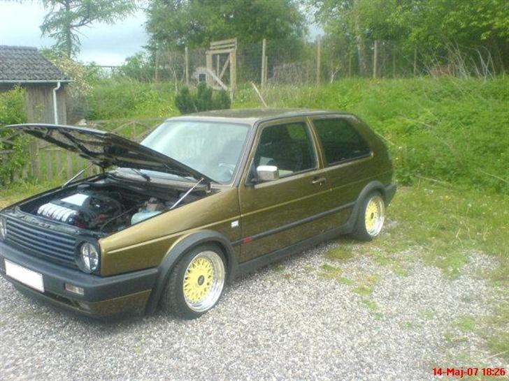 VW GOLF 2 VR6  "SOLGT" billede 12