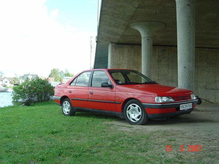 Peugeot 405  "Puggen" - den er tief... nu mangler vi bare breit... (citat fra voves) :-) billede 13