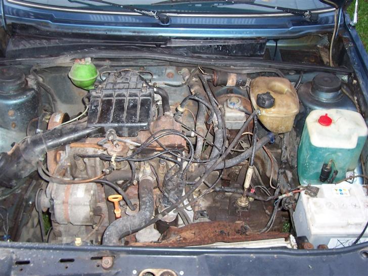 VW Golf II - Det er så her de 750Hk og 1250Nm arbejder som sindsygt ;-) billede 7