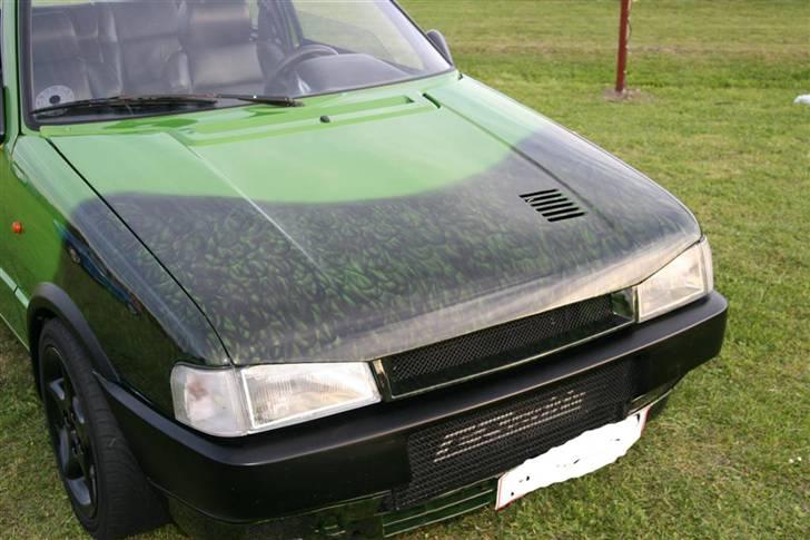 Fiat uno turbo 1.4T....SOLGT.. - airbruch som jeg selv har lavet....blevet helt godt..!!! billede 6