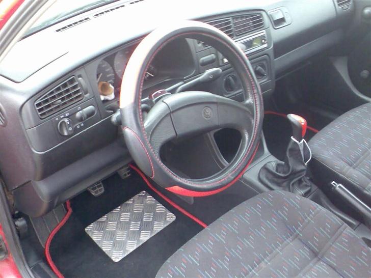 VW Golf 3  - Rat betræk  Isotta gear manchet og cobra gear knob billede 15