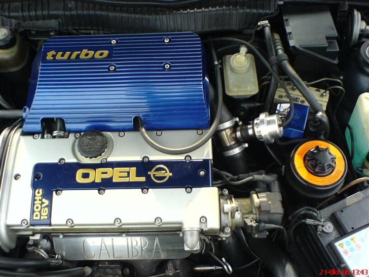 Opel calibra 4*4 turbo - dejlig motor billede 6