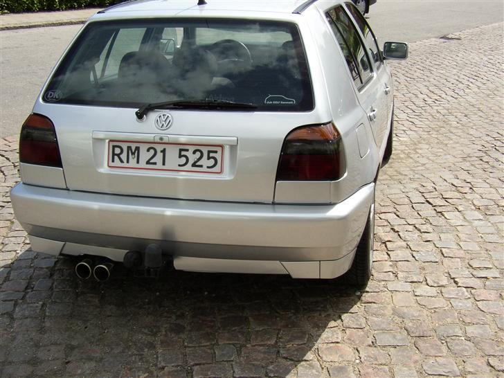 VW golf3 Rollingstones SOLGT - Det færdige resultat bagfra billede 13