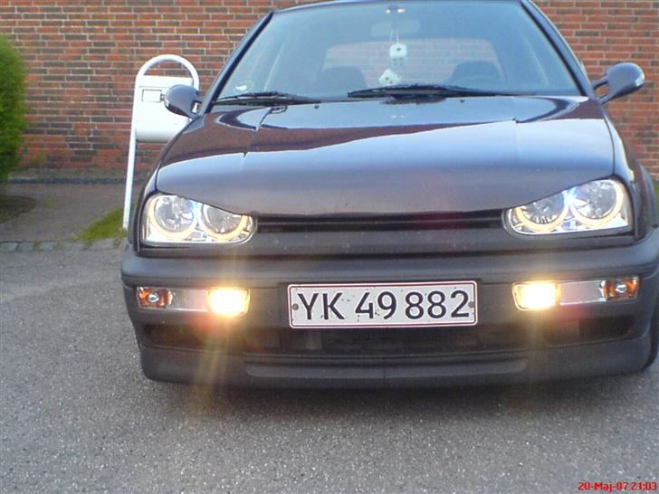 VW golf III.. solgt - nu med tåglygter og vr6 underlæbe billede 16
