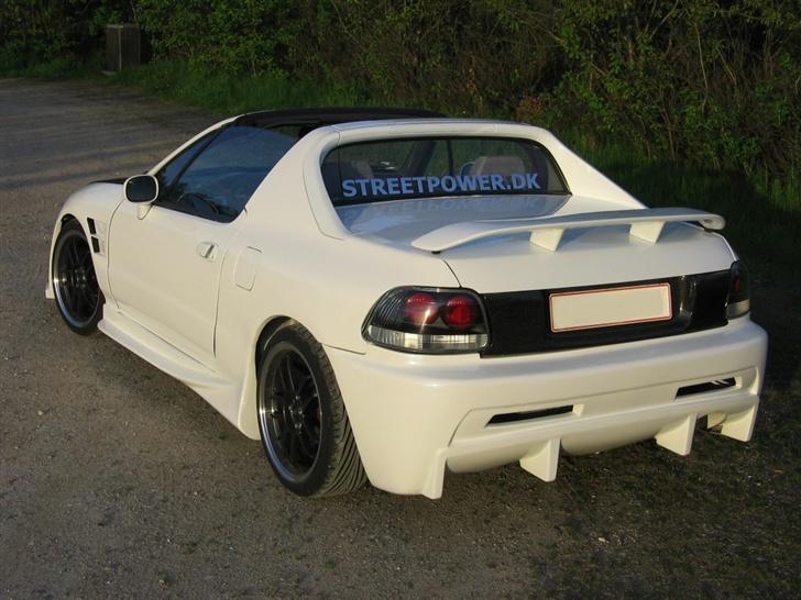 Honda CRX Delsol 1,6VTi SOLGT - Bagenden - endnu uden TODA potter og Carbonbagklappen! billede 2