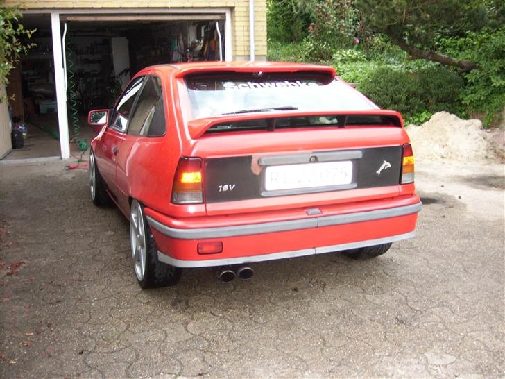 Opel kadett 16v - Lige et billede med 18 tommer på svinet billede 18