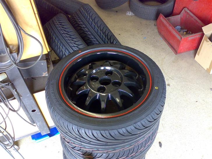 VW Golf 2 TD - nye hjul der skal på hende her en af dagene billede 9