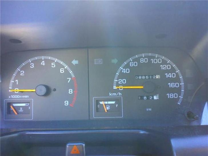 Daihatsu Charade G112 1.6i 16V DeTomaso CXF 4WD - Speedo & Omdrejningstæller der virker ;-) billede 3