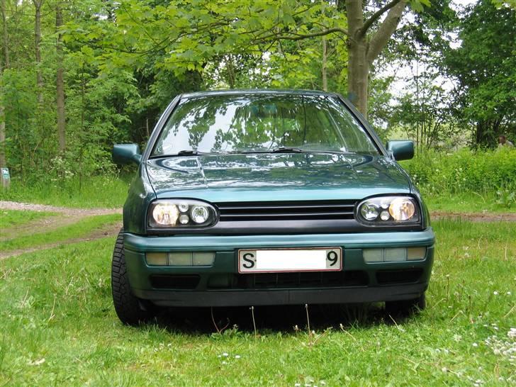 VW Golf 3 ( Solgt ) - Ny front med lys :) billede 4