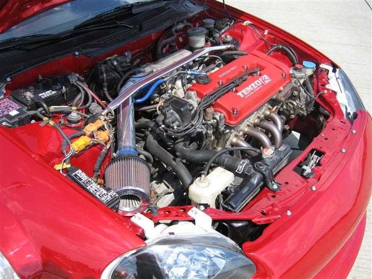 Honda del sol 1,6 VTi - Tenzo R topstykke, banan manifold, åbent luftfilter.. billede 4