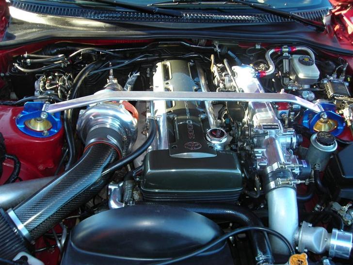 Toyota Supra Drift single turbo billede 3