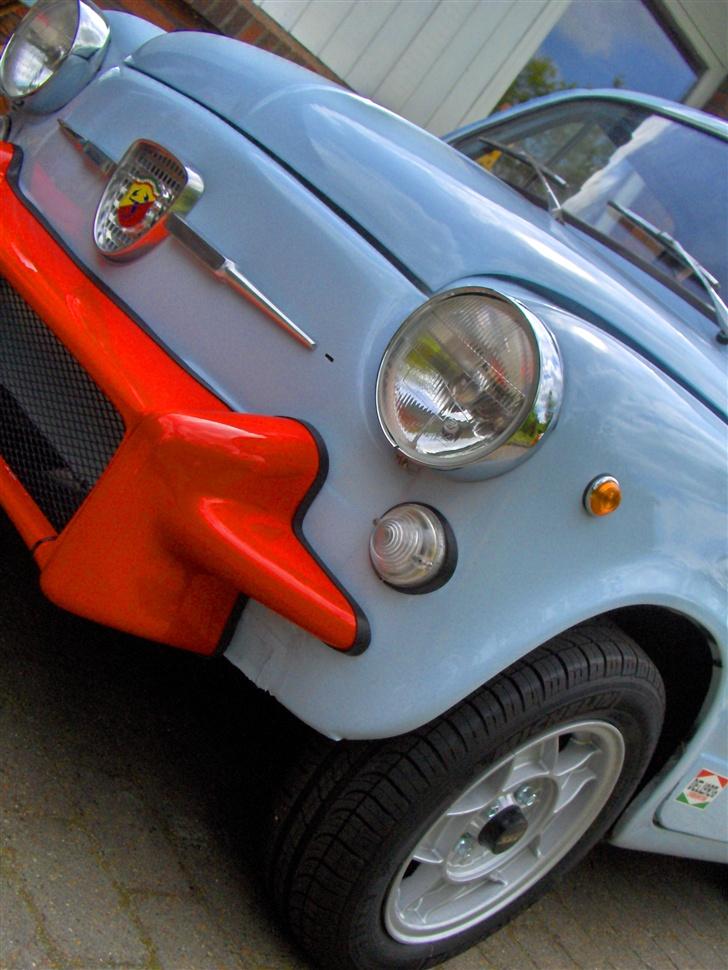 Fiat 600D - Taget d. 26/5 - Nu med Abarth front samt klare blinklygte glas monteret billede 8