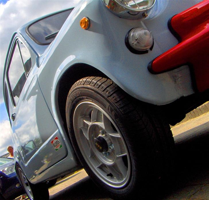 Fiat 600D - Taget d. 26/5 - Nu med Abarth front samt klare blinklygte glas monteret billede 10