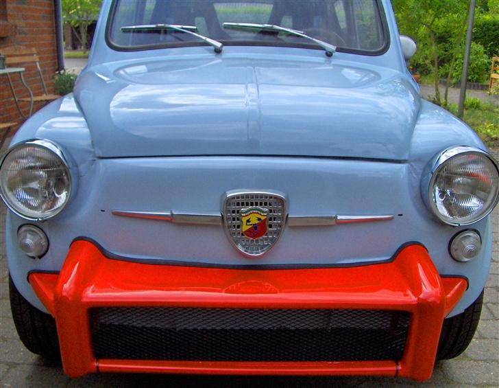 Fiat 600D - Taget d. 26/5 - Nu med Abarth front samt klare blinklygte glas monteret billede 13