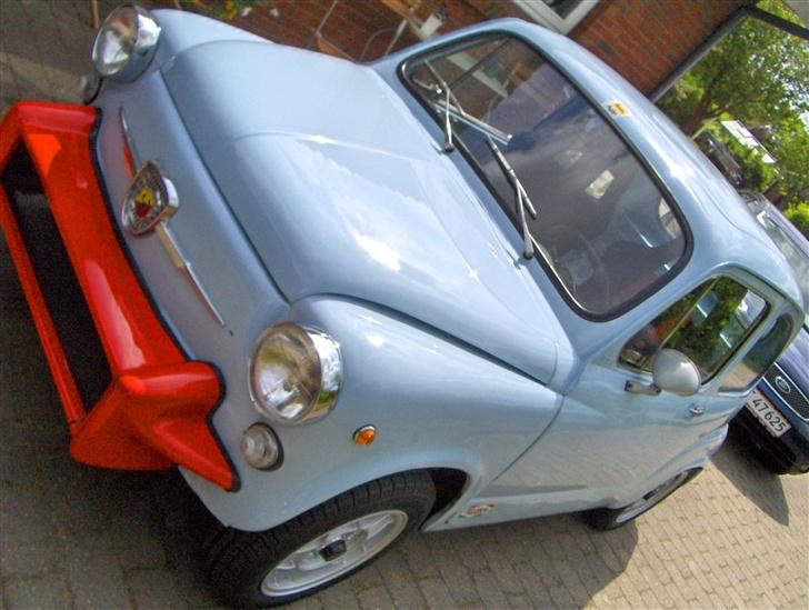 Fiat 600D - Taget d. 26/5 - Nu med Abarth front samt klare blinklygte glas monteret billede 14