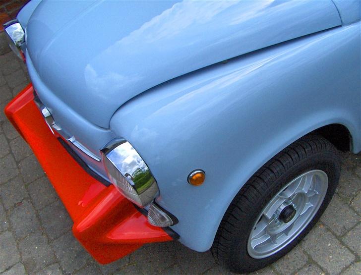 Fiat 600D - Taget d. 26/5 - Nu med Abarth front samt klare blinklygte glas monteret billede 15