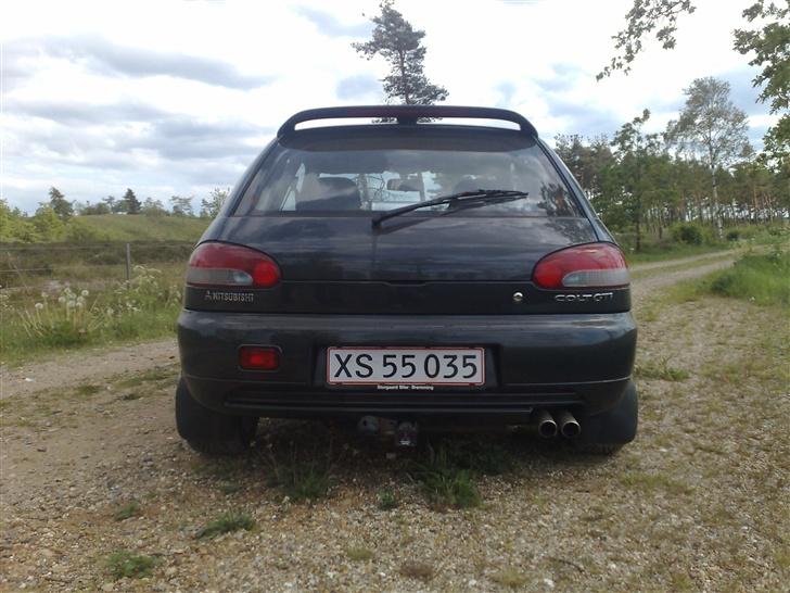 Mitsubishi Colt 1,8 GTI 16v ---SOLGT - ja den ser sku bred ud... ser mega godt ud billede 4