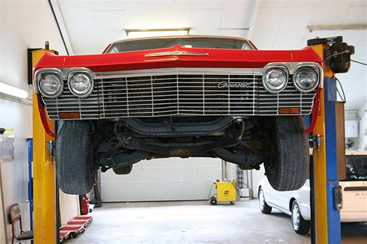 Amerikaner Chevrolet Impala 2d coupé - Jeg tager et billede for næsten hver skrue jeg skruer ud, så har jeg noget at kigge efter når jeg skal samle den igen billede 7