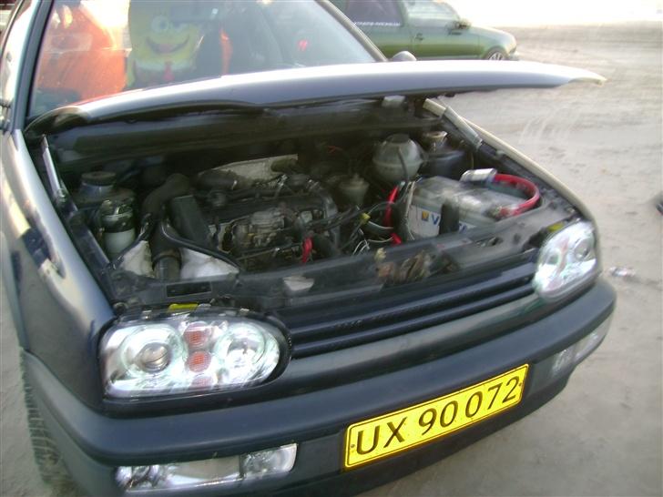 VW Golf III 1.9 GTD (Solgt) - Fronten. Og mine hoot lifters de virker bare..  :-) billede 2