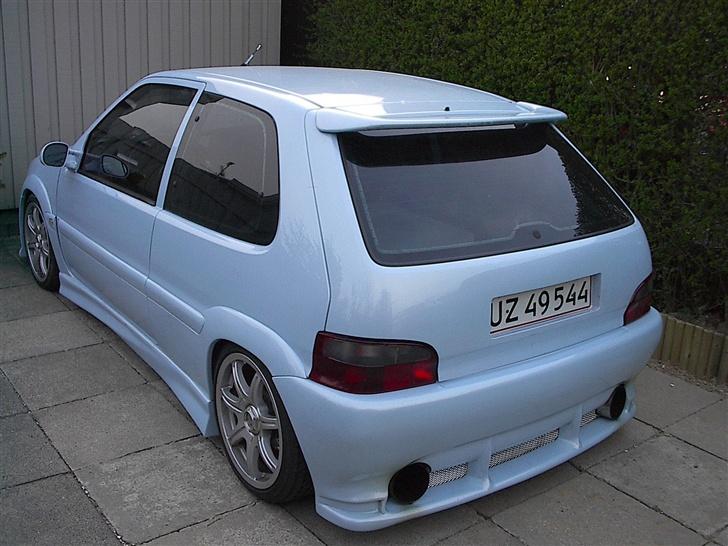 Citroën Saxo 1,6 16v VTS Babyblå  billede 8