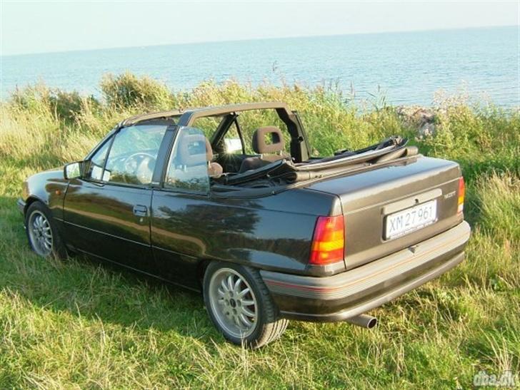 Opel Kadett Cab Solgt - her er et billed fra den gang jeg købte bilen billede 9