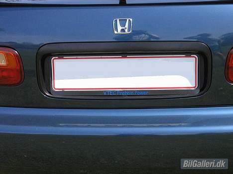 Honda Civic Sedan - >>>VTEC Protein Power<<< Lavet af www.nummerpladerammer.dk billede 5