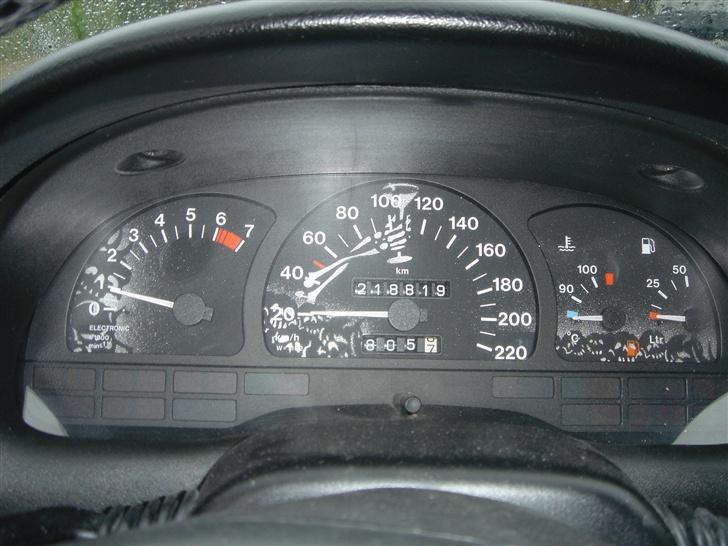 Opel Astra f Solgt - spedometeret billede 2