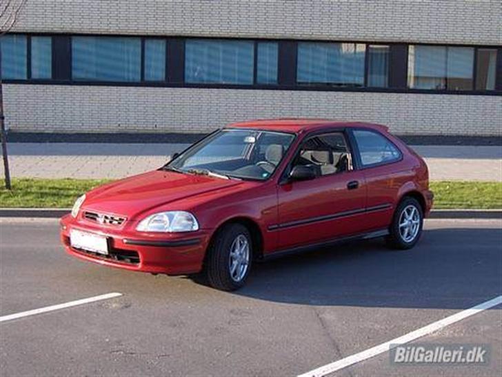 Honda Civic - Sådan så den ud da jeg købte den billede 12