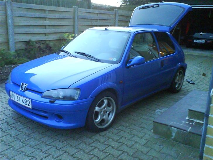 Peugeot 106 Rally Solgt - Med De Gamle Fælge billede 7