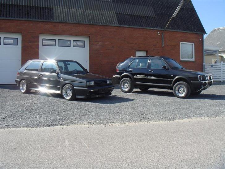 VW Golf Country Chrome - Syncro-træf. sammen med brormands Rallye. billede 8