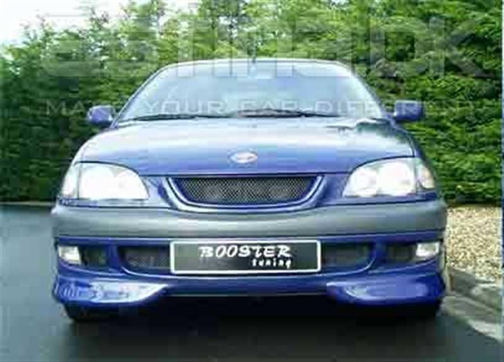 Toyota corolla SOLGT - Her er front skørtet til min nye bil billede 8