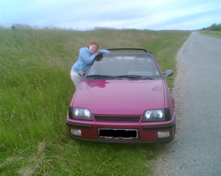 Opel Kadett E capriolet - Mig og kadetilak.. Er den stolte ejer <3 billede 16