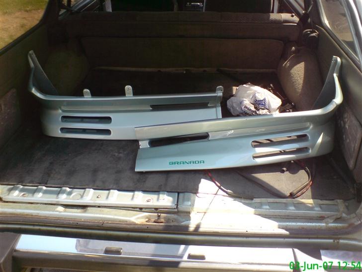 Ford Granada GHIA - Nylakeret frontspoiler der skal mont. billede 16