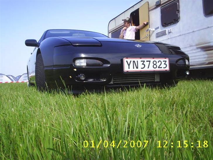 Nissan 200sx, s13 Turbo (SOLGT) - min dæk sponser skal lige baberes.. ;) billede 12