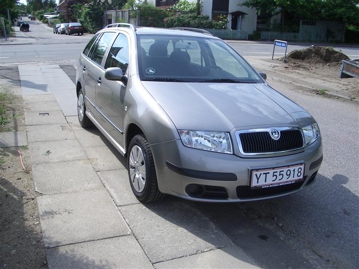 Skoda Fabia Combi - Er rigtig glad for farven....som har et flot spil i solen billede 3