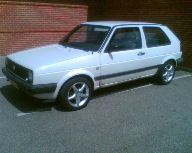 VW golf 2 - Skæv parkering hehe...  billede 2